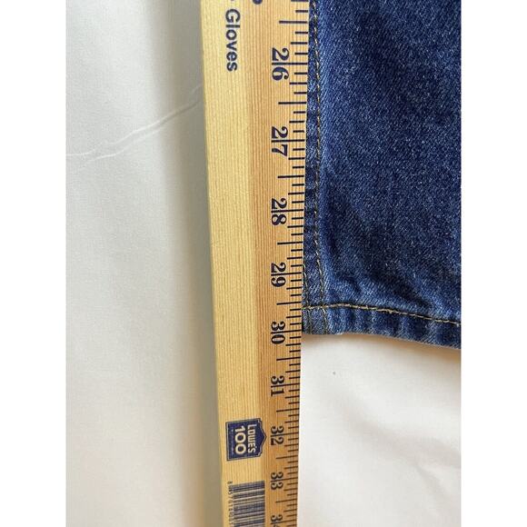 Red Head Brand Co. Men's Size 38x30 Blue Dark Wash Denim Classic 5 Pocket Jeans - Picture 7 of 8